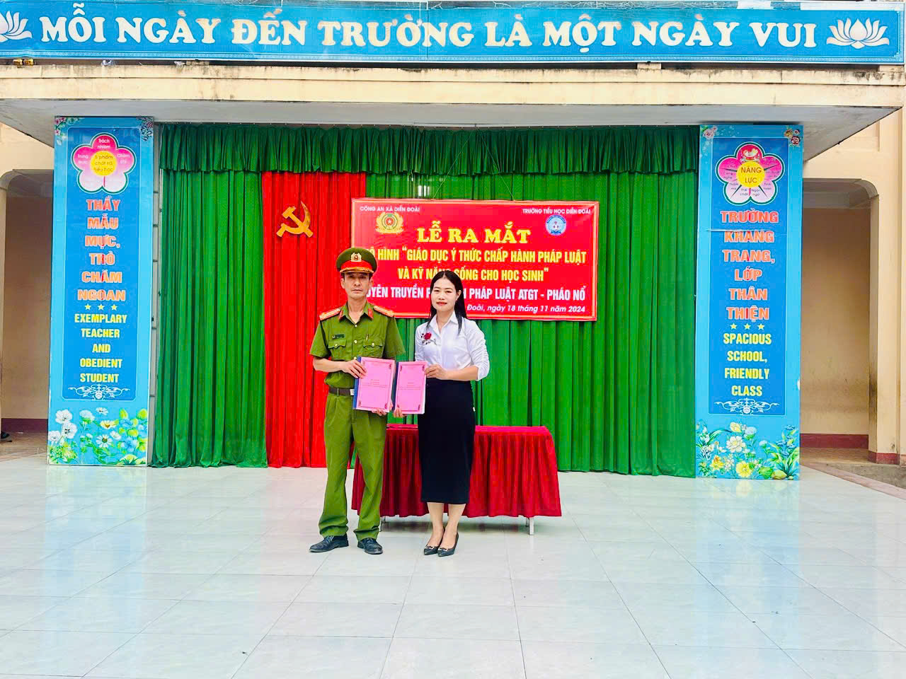 Lễ ra mắt mô hình Giáo dục ý thức chấp hành pháp luật và Kĩ năng sống trong nhà trường